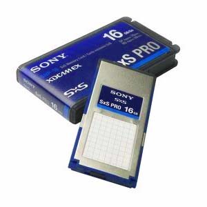 sony sxs card 16gb