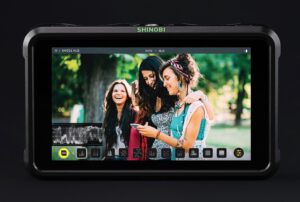 Atomos Shinobi SDI 5,2" 4K HDR Field Monitor mit jeweils einem HDMI und einem 3G-SDI Eingang