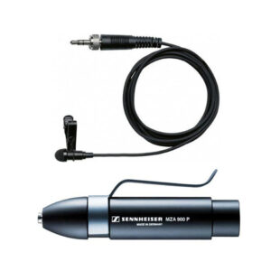 Sennheiser MZA900P XLR-Speiseadapter + Ansteckmikro